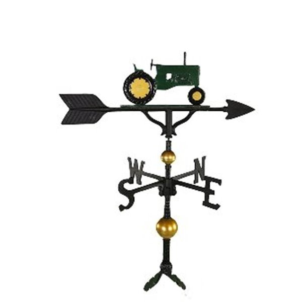 Gardengear 300 Series 32 In Deluxe Green Tractor Weathervane GA389363